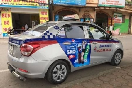 quảng cáo taxi tại bắc ninh